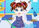 Baby Taylor House Cleaning