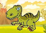 Ice Age Funny Dinosaurs Coloring