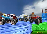 Monster Truck Stunts Sky Driving