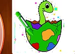 Dinosaurs Coloring Book Part I