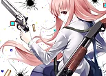Anime Girl With Gun Puzzle
