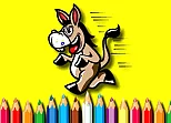 BTS Donkey Coloring Book
