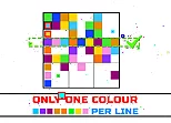 Only 1 color per line