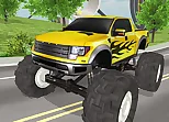 monster truck driving simulator game