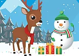 Christmas Deer Jigsaw