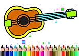 BTS Music Instrument Coloring Book