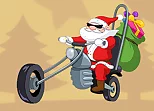 Santa Driver Coloring Book