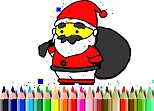 BTS Santa Claus Coloring
