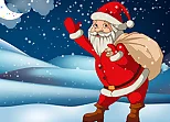 Santa Claus Gift Bag Jigsaw