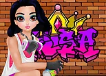 Princess Cool Graffiti