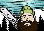 Lumberjack Coloring