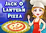 Jack O Lantern Pizza