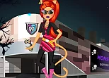 Monster High Toralei Stripe Shopping Dressup