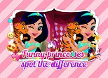 Funny Princesses Spot the Difference