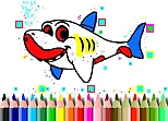 BTS Shark Coloring Book