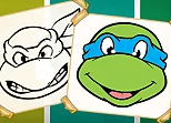 Ninja Turtles Coloring Book