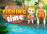 Baby Hazel Fishing Time
