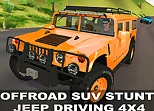 Offraod SUV Stunt Jeep Driving 4x4