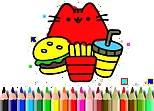 BTS Cute Cats Coloring