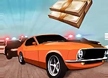Desert Robbery Car Chase
