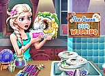 Ice Queen Dish Washing