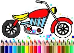 BTS Motorbike Coloring