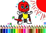 BTS Mask Boy Coloring