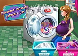 Pregnant Princess Laundry Day