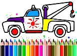 BTS Trucks Coloring