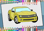 American Cars Coloring Book
