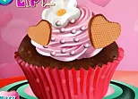 First Date Love Cupcake