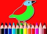 BTS Birds Coloring Book