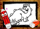 BTS Dinosaur Coloring Book