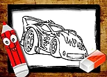 BTS Cars Coloring Book
