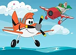 Planes Coloring Book