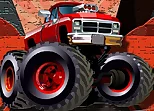 Crazy Monster Trucks Puzzle