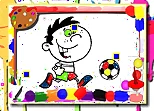 Football Coloring Time