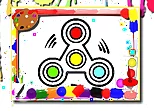 Fidget Spinner Coloring Book