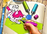 Pets Coloring Book