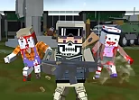 Play Pixel multiplayer survival zombie
