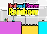 Red and Green Rainbow