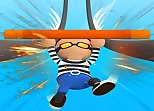 Roof Run Rails Man - railing challenge Game online