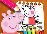 PeppaPig Coloring Book