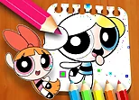 The Powerpuff Girls Coloring Book