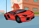 Lamborghini Coloring Book