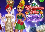 Christmas Tree Inspired Hairstyles