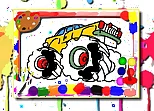 Monster Truck Coloring Book
