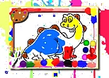 Dinosaur Coloring Book