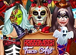 Halloween Face Art
