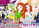 Monster Vs Princess Instagram Challenge